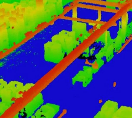 Further MARU depth captures showing edge detail and separation between objects at different distances