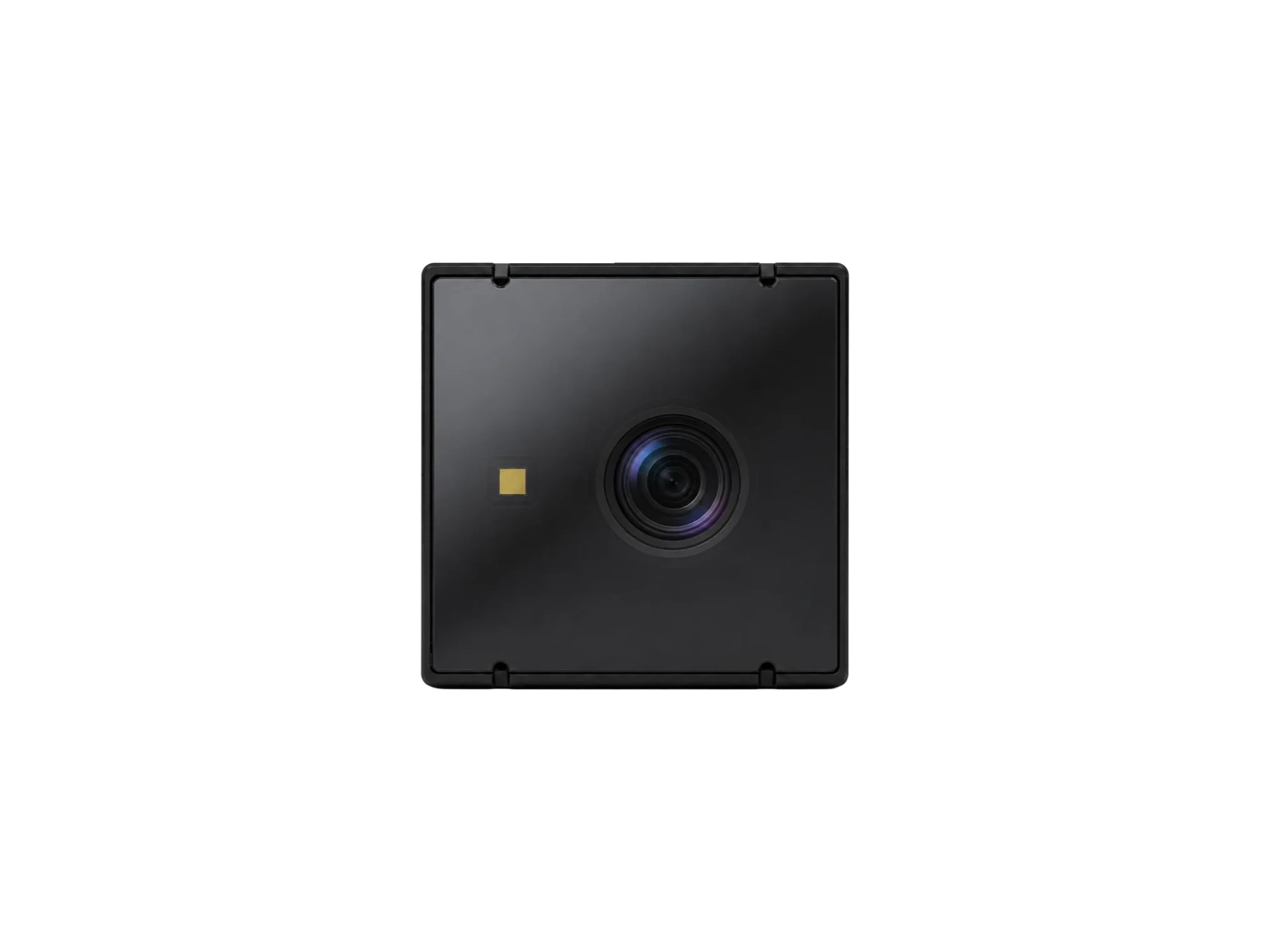 MARU ToF sensor module with a single VCSEL emitter beside the lens